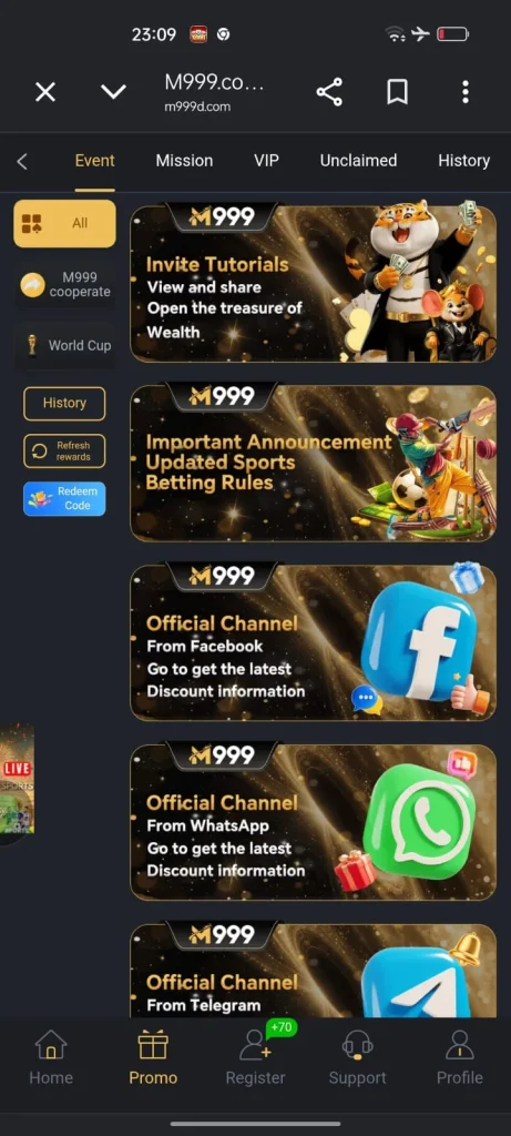 M999 Official Channel